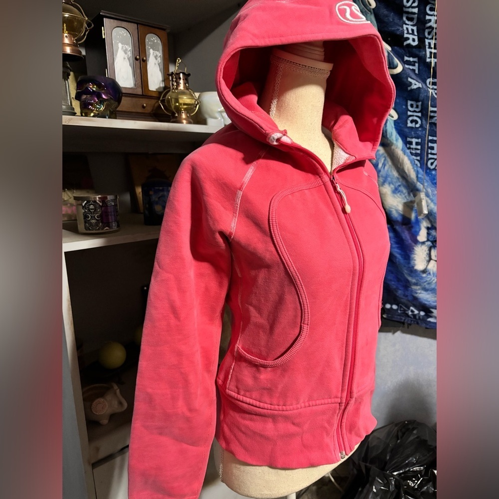 lululemon athletica Pink  Hoodie size 6 - Picture 3 of 9